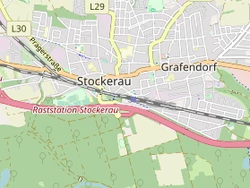 Restaurant auf Karte