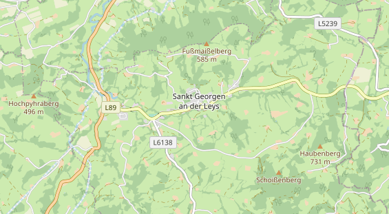 Restaurant auf Karte