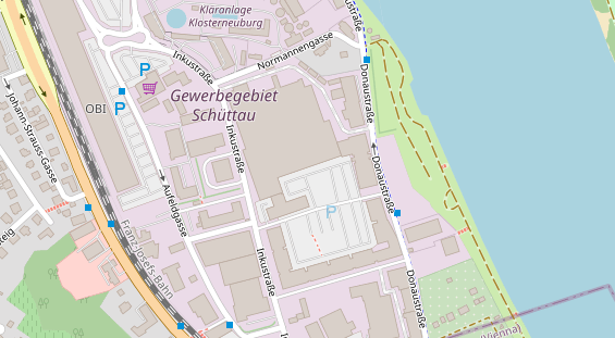 Restaurant auf Karte