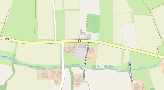 Restaurant auf Karte