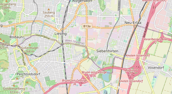 Restaurant auf Karte