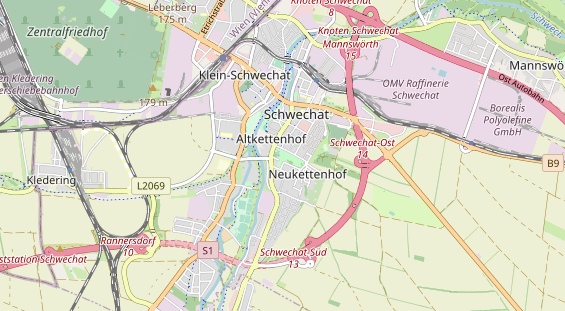 Restaurant auf Karte