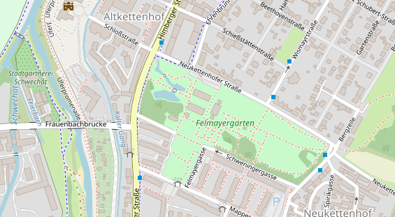 Restaurant auf Karte