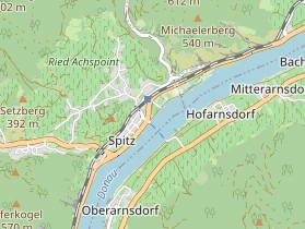 Restaurant auf Karte