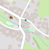 Restaurant auf Karte