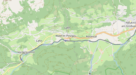 Restaurant auf Karte