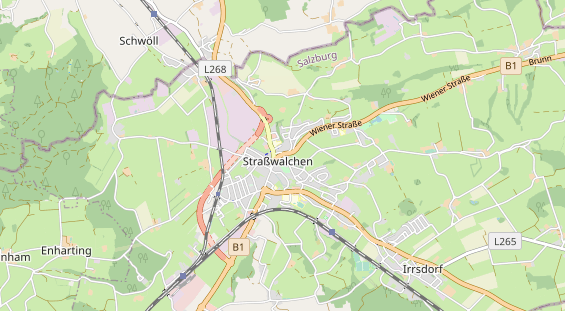 Restaurant auf Karte