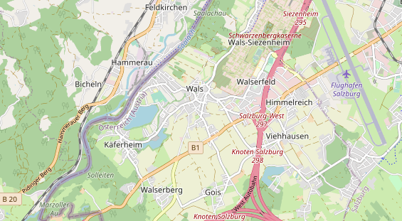 Restaurant auf Karte