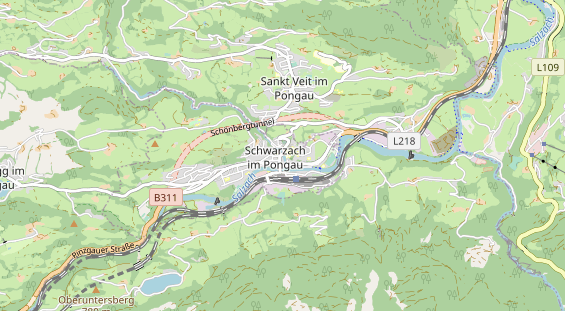 Restaurant auf Karte