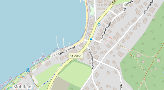 Restaurant auf Karte