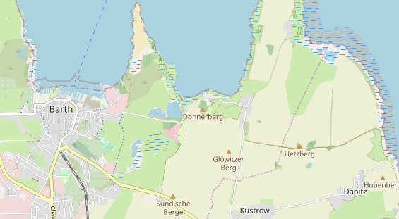 Restaurant auf Karte