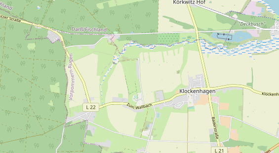 Restaurant auf Karte