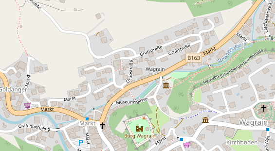 Restaurant auf Karte