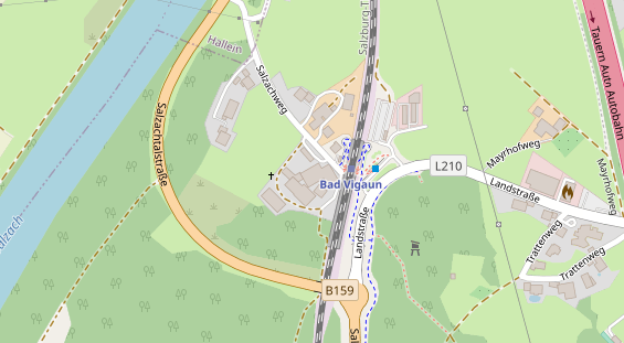 Restaurant auf Karte