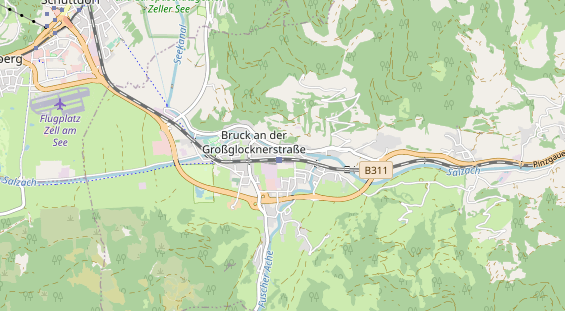 Restaurant auf Karte