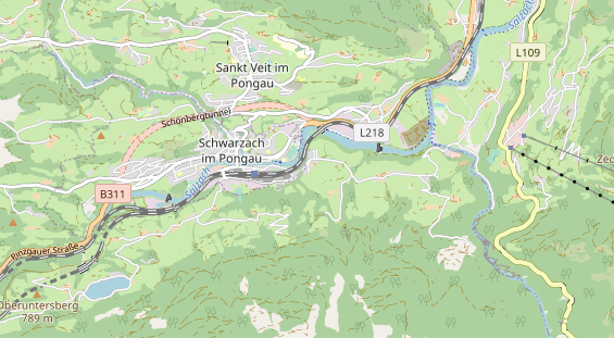 Restaurant auf Karte