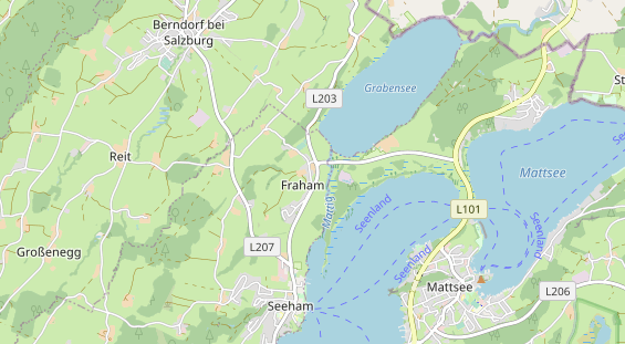 Restaurant auf Karte