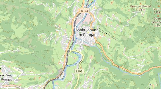 Restaurant auf Karte