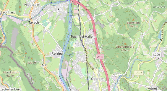 Restaurant auf Karte