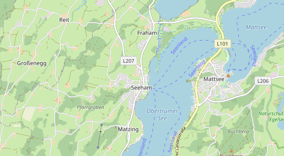 Restaurant auf Karte