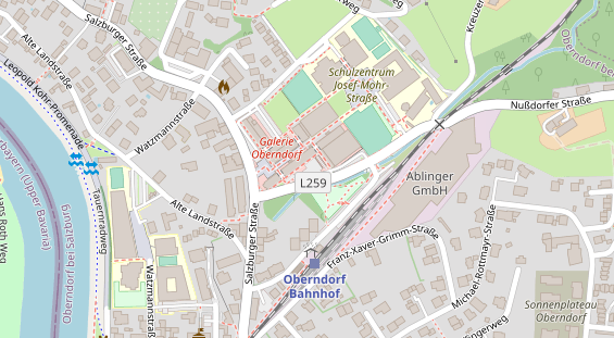 Restaurant auf Karte