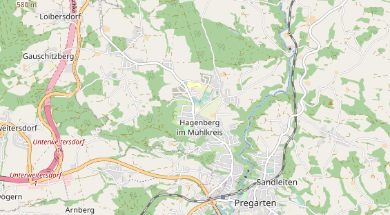 Restaurant auf Karte