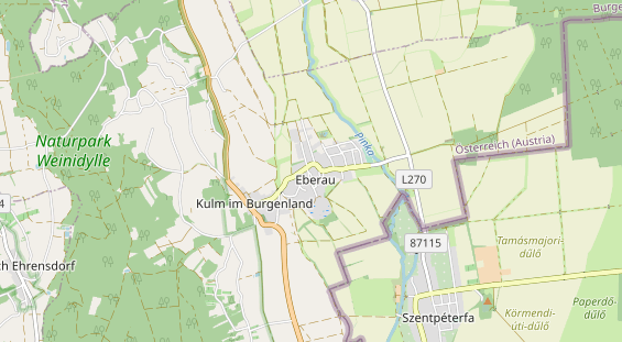 Restaurant auf Karte