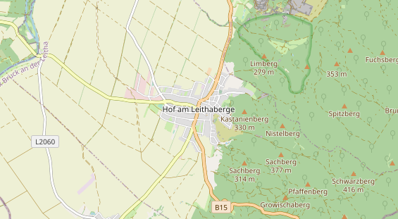 Restaurant auf Karte