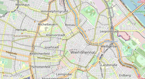 Restaurant auf Karte