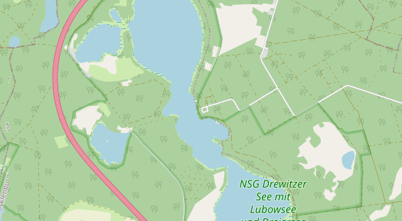 Restaurant auf Karte