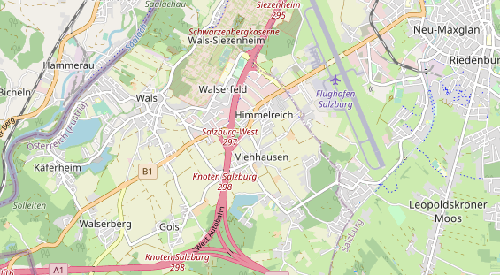 Restaurant auf Karte