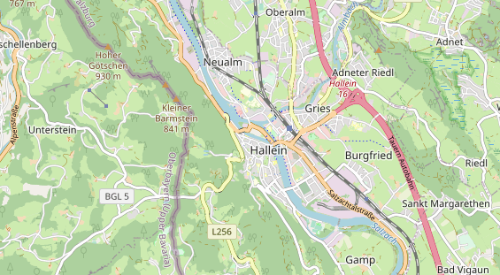 Restaurant auf Karte