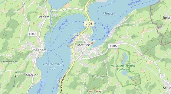 Restaurant auf Karte