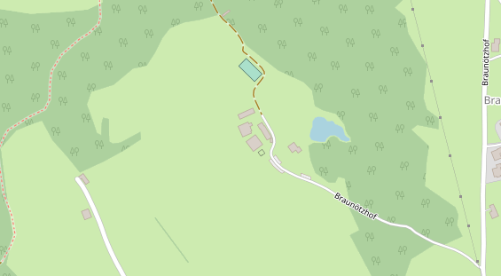 Restaurant auf Karte