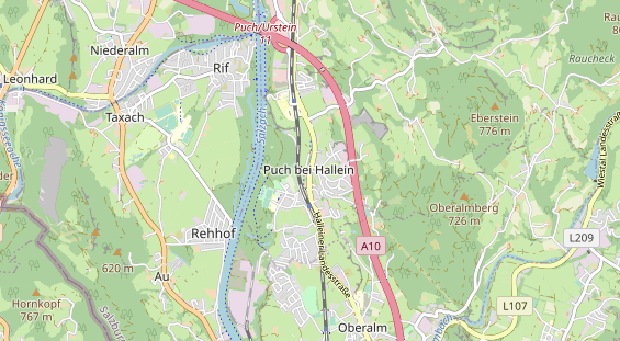 Restaurant auf Karte