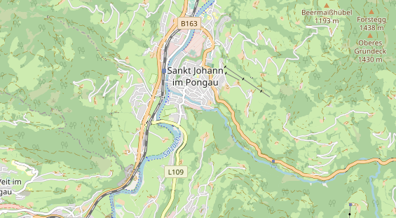 Restaurant auf Karte