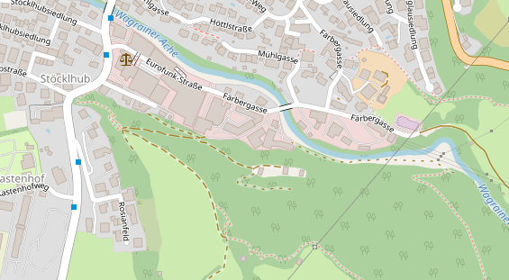 Restaurant auf Karte