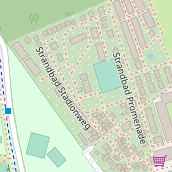 Restaurant auf Karte