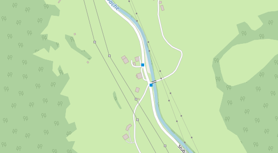 Restaurant auf Karte