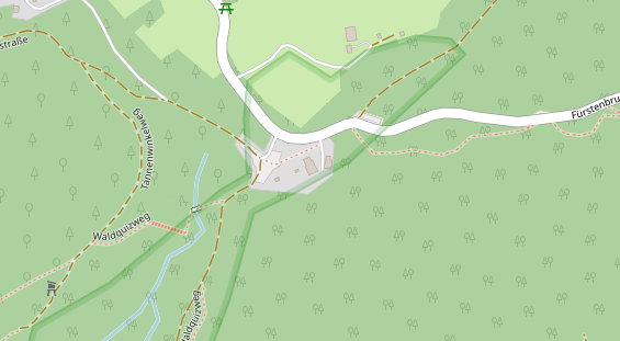 Restaurant auf Karte