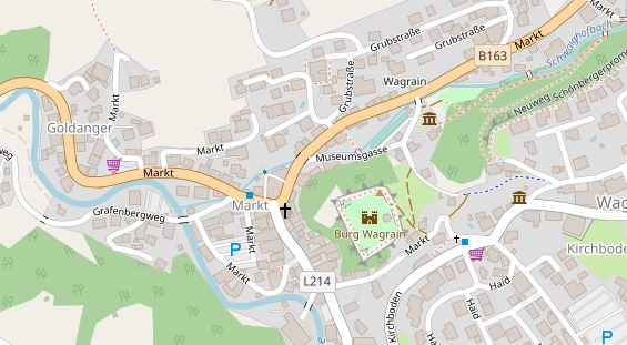 Restaurant auf Karte