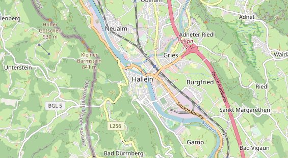 Restaurant auf Karte