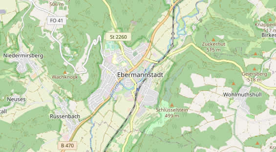 Restaurant auf Karte