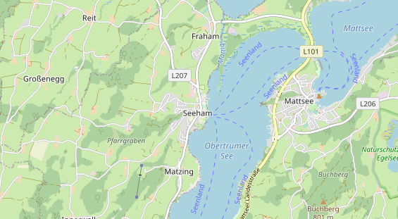 Restaurant auf Karte