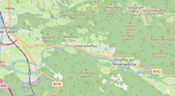 Restaurant auf Karte