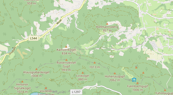 Restaurant auf Karte