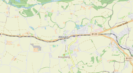 Restaurant auf Karte