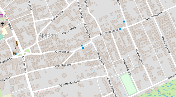 Restaurant auf Karte