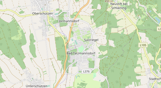 Restaurant auf Karte