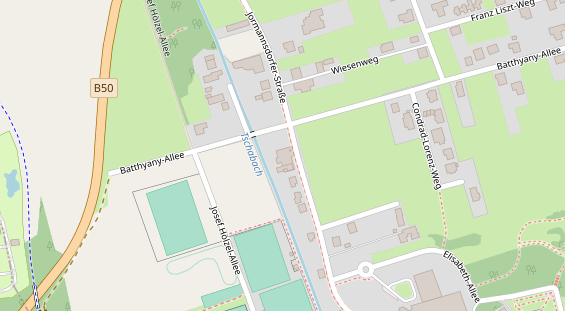 Restaurant auf Karte